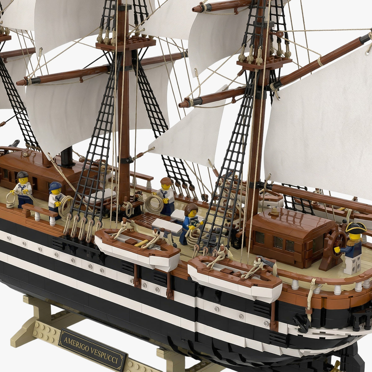Amerigo Vespucci Ship Set-3