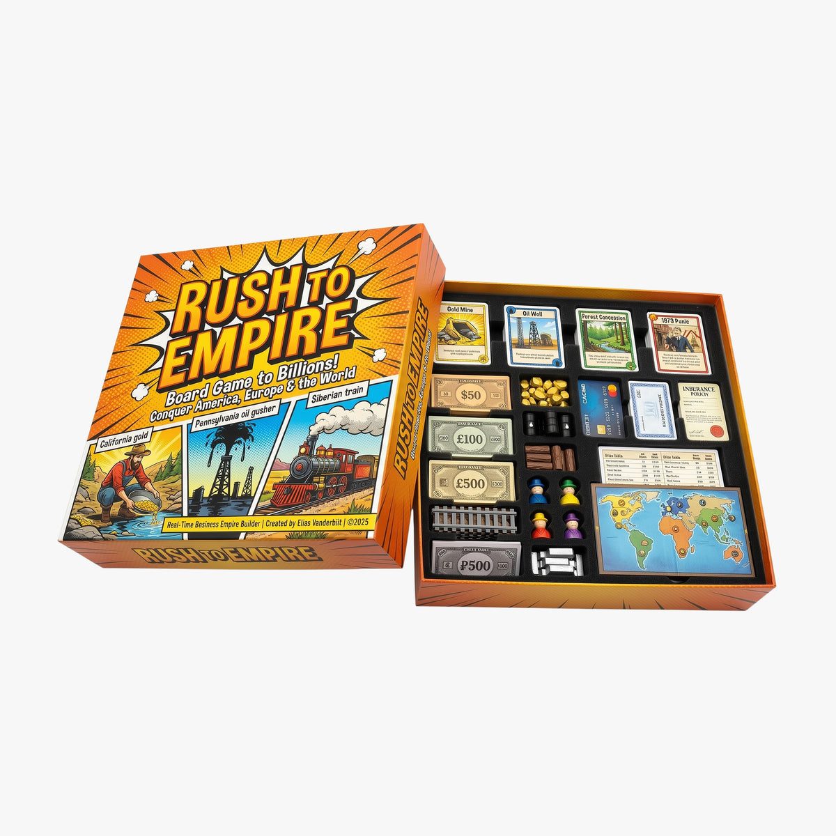 Rush to Empire Board Game-thumbmail-3