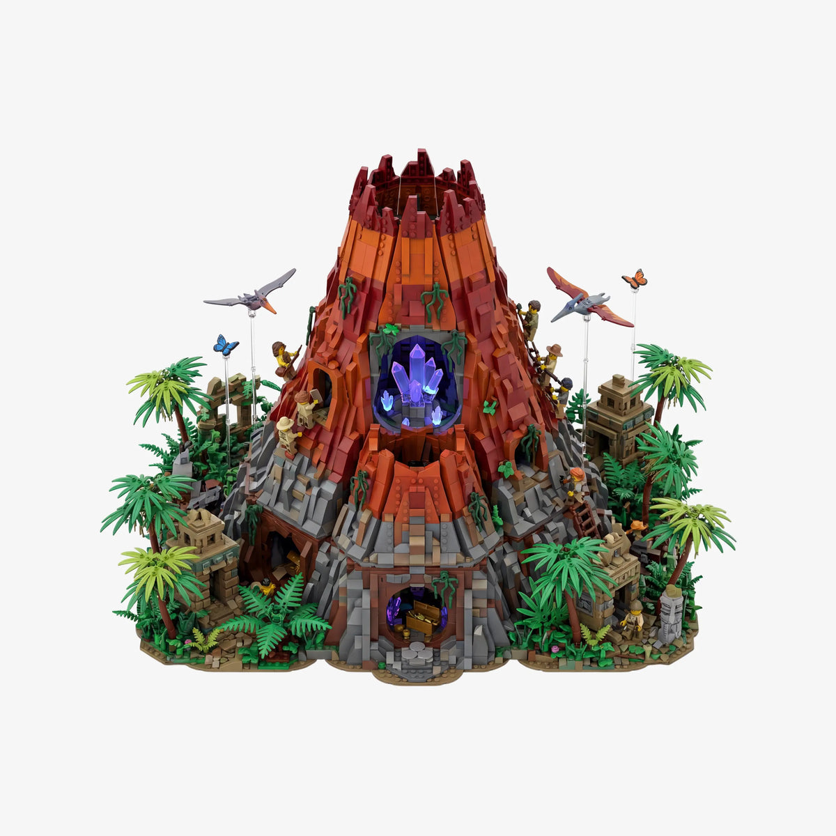 Crystal Volcano Adventure Set-thumbmail-2