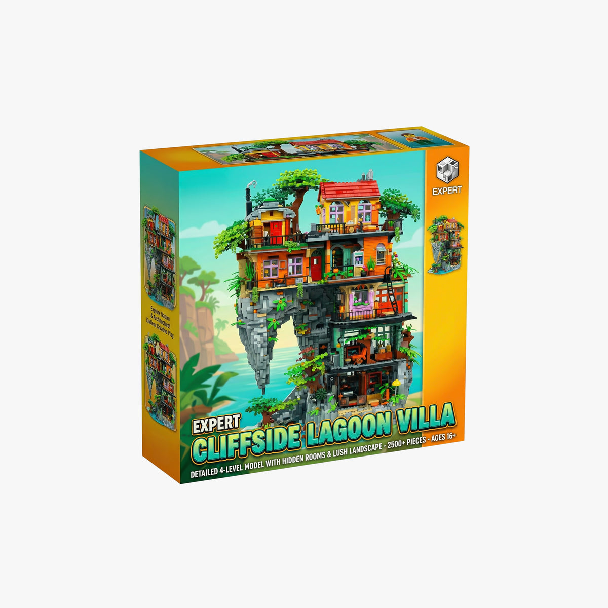 Cliffside Lagoon Villa Set